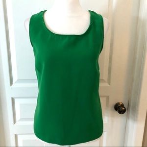 3/$20 Maxie Klein emerald blouse